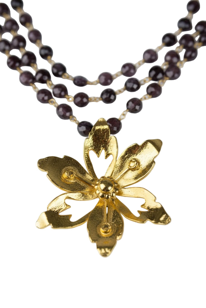 Colar Flor Granada