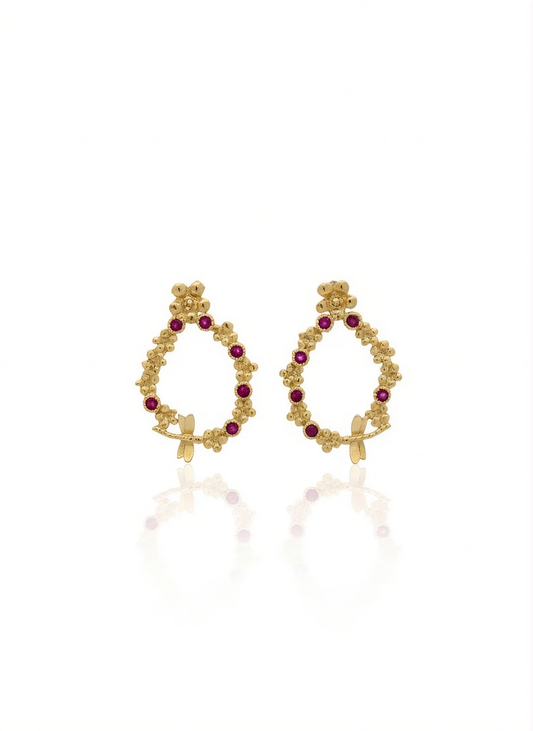 Brincos Libélula do Coração