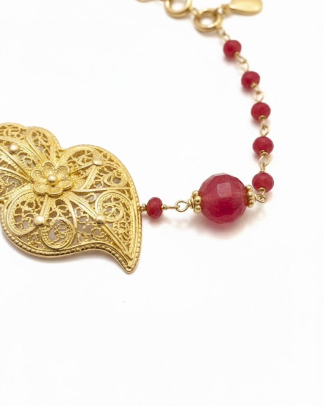 Pulseira Paixao Ardente Prata 925 artesanal — Elisa Pires Joias