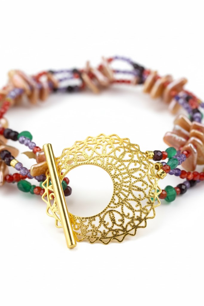 Colar Flor de Pérola