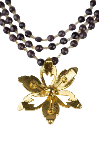 Colar Flor Granada